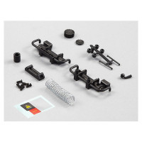 A Killerbody egy csörlő részletes makettjét kínálja Önnek 1:10-es RC autómodellekhez. A csörlő fekete színű, ABS anyagból készült. A csomag tartalmaz csörlőt, vezetéket, rögzítő tartozékokat, matricákat.