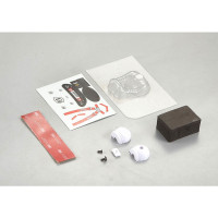 Szeretné, ha a Lancia LC2 1:10 RC modellje valósághűbb lenne? A Killerbody egy ülő sofőr részletes figuráját kínálja Önnek. A sofőr makett tartós, átlátszó kivitelű lexánból készült. A csomag tartalmazza a sofőr figurát, matrica lapot, műanyag sisakot, rögzítő készletet. 