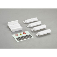 A Killerbody a Marauder 1:10 RC autó karosszéria tartozékának részletes makettjét kínálja 72,5 x 20 mm-es henger formájában. A hengerek fehér színűek és ABS anyagból készülnek. A csomag tartalmaz 2 db hengert ( összeszerelendő ) a rögzítéshez szükséges tartókkal, matricákkal.