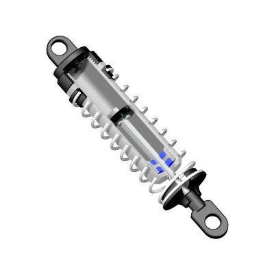 Traxxas Nitro Rustler 1:10 TQi RTR modrý