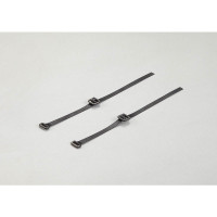 A Killerbody 160 mm-es textilből készült behúzható csatot kínál 1:10-es RC modellekhez. A csat fekete színű, műanyag csattal. A csomag 2 darabot tartalmaz.