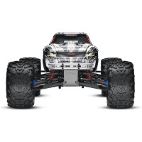 A Traxxas Nitro T-Maxx 3.3 4WD egy erős monster truck TRX 3.3 nitro versenymotorral, tuningolt kipufogóval és kétfokozatú automata sebességváltóval. Traxxas TQi RC készlet Bluetooth modullal, telemetriával és TSM stabilizátorral. Akár 72 km/h sebességgel.