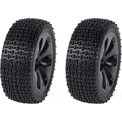 Kolo přední 3.3" Gravity M3 / SC Raptor černý (2)