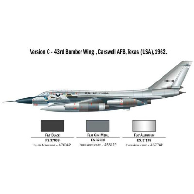 Model Kit letadlo 1142 - B-58 Hustler (1:72)