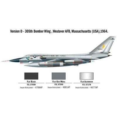 Model Kit letadlo 1142 - B-58 Hustler (1:72)