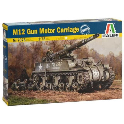 Model Kit tank 7076 - M12 Gun Motor Carriage (1:72)
