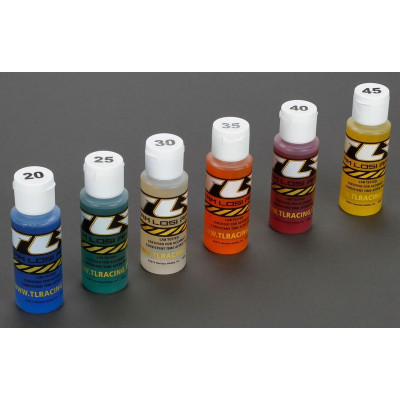 Silikonové oleje 20, 25, 30, 35, 40, 45Wt (6x56ml)