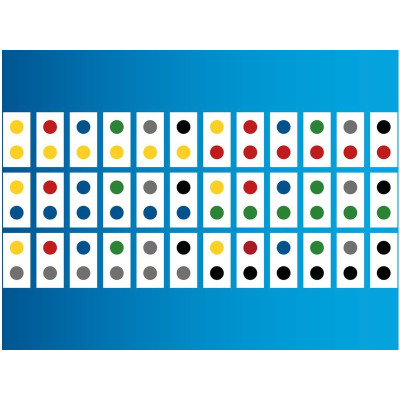 HUBELINO Duhové domino