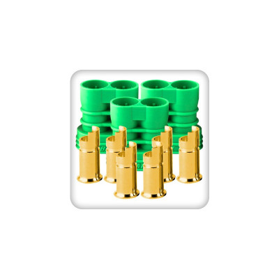 Castle zlacený konektor 6.5mm samice (3)