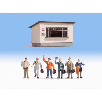 Scénka - Na nástupišti