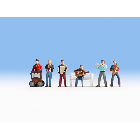 Zvuková scénka - Pouličný muzikanti
