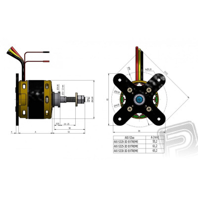 AXI 5330/20 3D EXTREME V2 střídavý motor