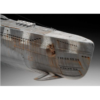 Plastic ModelKit ponorka Limited Edition 05163 - German Submarine Type VII C/41 (Platinum Edition) (1:72)