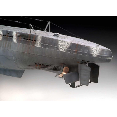Plastic ModelKit ponorka Limited Edition 05163 - German Submarine Type VII C/41 (Platinum Edition) (1:72)
