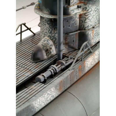 Plastic ModelKit ponorka Limited Edition 05163 - German Submarine Type VII C/41 (Platinum Edition) (1:72)