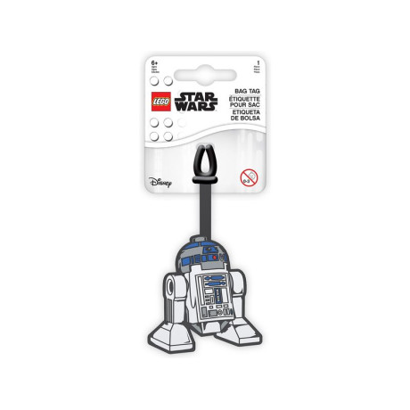 LEGO jmenovka na zavazadlo Star Wars R2D2