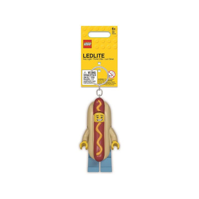 LEGO svítící klíčenka - Hot Dog