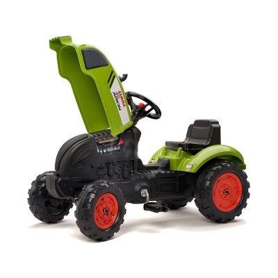 FALK - Šlapací traktor Claas Arion 410 s vlečkou