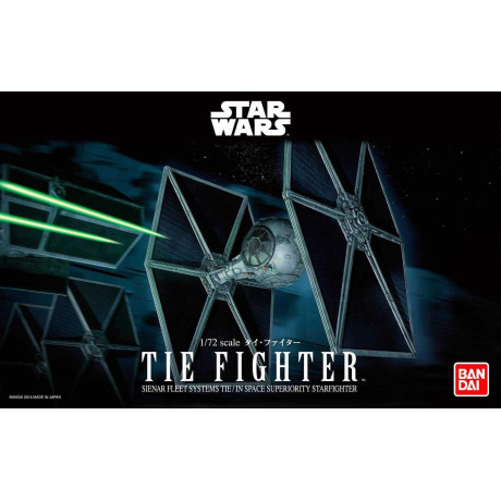 Plastic ModelKit BANDAI SW 01201 - TIE Fighter  (1:72)