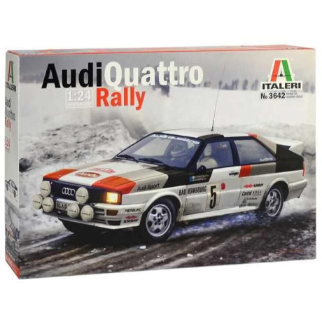 Model Kit auto 3642 - Audi Quattro Rally (1:24)