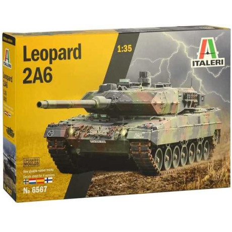 Model Kit tank 6567 - Leopard 2A6 (1:35)