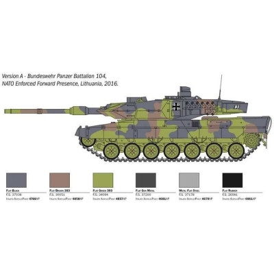 Model Kit tank 6567 - Leopard 2A6 (1:35)
