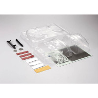 Szeretné az RC modellautó karosszériáját szélesebbre módosítani? A Killerbody szélesebb karosszériát kínál a Toyota 86/Subaru BRZ No2 1:10 RC modellautóhoz. A bővítő készlet átlátszó lexánból készült. Alkalmas 257 mm tengelytávhoz, 190 mm szélességhez. A csomag tartalmazza az első sárvédőt, hátsó spoilert, hátsó szárnyat, rögzítő tartozékokat stb.