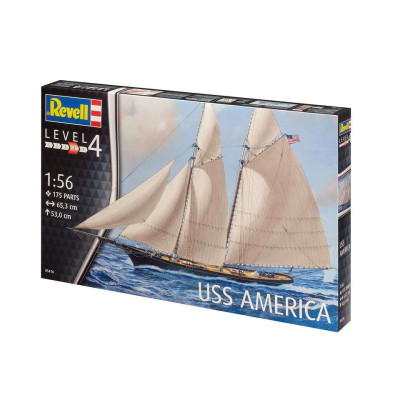 Plastic ModelKit loď 05416 - USS America (1:56)