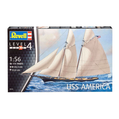 Plastic ModelKit loď 05416 - USS America (1:56)