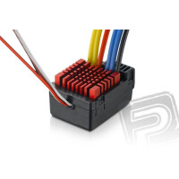 - El. kétirányú QuicRun szabályozó 2 egyirányú motorhoz (együtt max. 80A). - Vízhatlan, porálló, beépített BEC-cel. - 1/10, 1/8 Touring car, buggy, short-course truck, Monster truck, Rock crawler, tank és hajó modellekhez. 