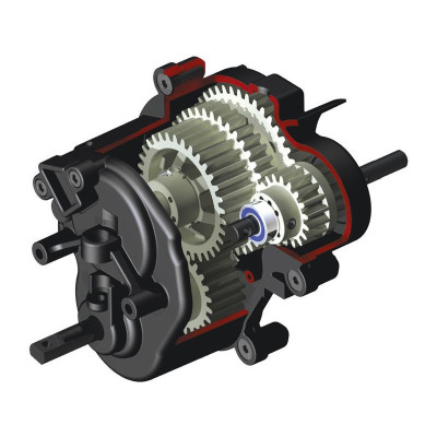 Traxxas Nitro Slayer 1:8 TQi RTR modrý