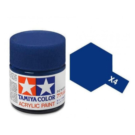 Tamiya Color X-4 Blue gloss 10ml