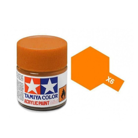 Tamiya Color X-6 Orange gloss 10ml