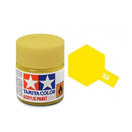 Tamiya Color X-8 Lemon Yellow gloss 10ml