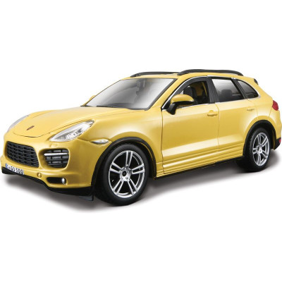 Bburago Plus Porsche Cayenne Turbo 1:24 žlutá