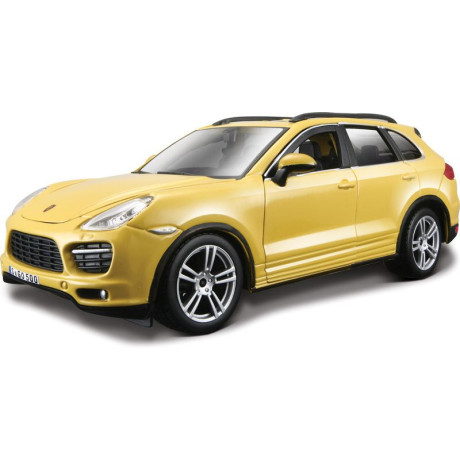 Bburago Plus Porsche Cayenne Turbo 1:24 žlutá