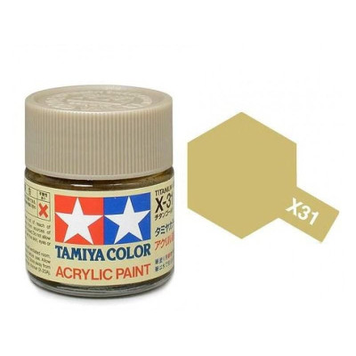 Tamiya Color X-31 Titanium Gold 10ml