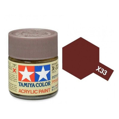 Tamiya Color X-33 Bronze gloss 10ml