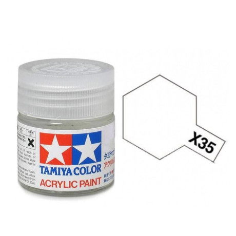 81535 X-35 Semi Gloss Clear Tamiya Color Acrylic Paint 10ml