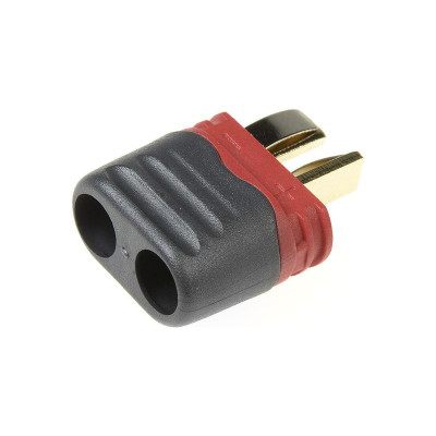 Konektor zlacený Deans s krytem samec (4)