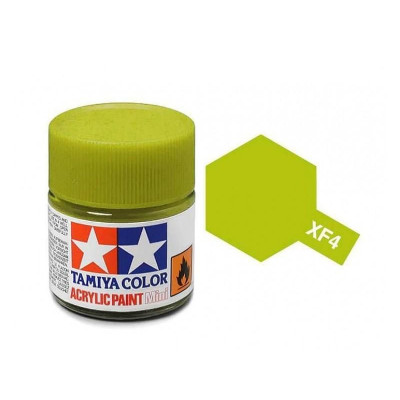 Tamiya Color XF-4 Flat Yellow Green 10ml