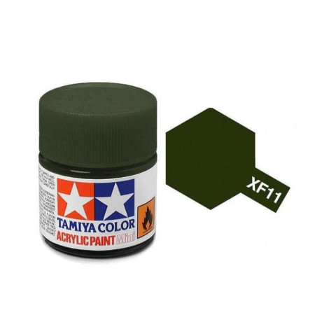 Tamiya Color XF-11 Flat Japanese Navy Green 10ml