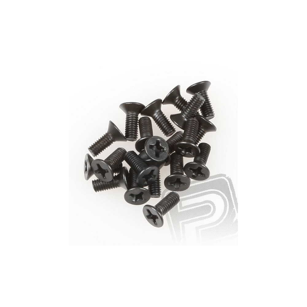 Šroub se zápustnou hlavou 3x8mm, TS-4N,MTA-4 S.H., ER-1, TS-4E, AT-10, HAM S18, S-HAWK Šroub se zápustnou hlavou 3x8mm, TS-4N,MTA-4 S.H., ER-1, TS-4E, AT-10, HAM S18, S-HAWK