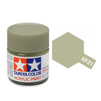 81721 XF-21 Flat Sky Tamiya Color Acrylic Paint 10ml
Odtieň XF-21 Nebeská modrá matná