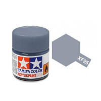 81725 XF-25 Flat Light Sea Grey  Tamiya Color Acrylic Paint 10ml
Odtieň XF-25 Morská svetlosivá matná