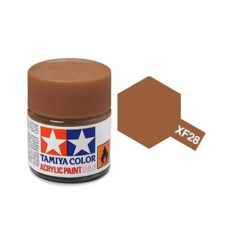 Tamiya Color XF-28 Flat Dark Copper 10ml