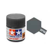81756 XF-56 Flat Metallic Grey (Light Brown) Tamiya Color Acrylic Paint 10ml
Odtieň XF-56 Kovová sivá matná