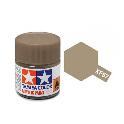 Tamiya Color XF-57 Flat Buff (Yellow-Brown) 10ml