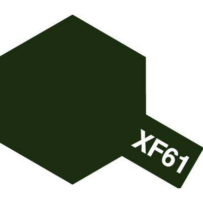 Tamiya Color XF-61 Flat Dark Green 10ml