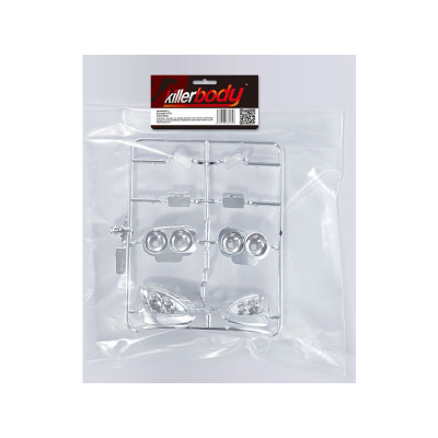 Killerbody chromované díly: Corvette GT2 1:10